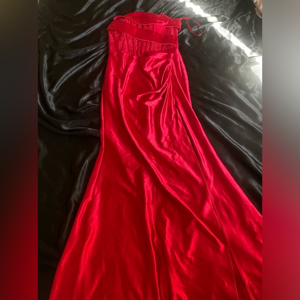 Red dress